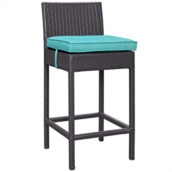 Convene 4 Piece Outdoor Patio Pub Set