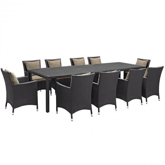 Convene 11 Piece Outdoor Patio Dining Set