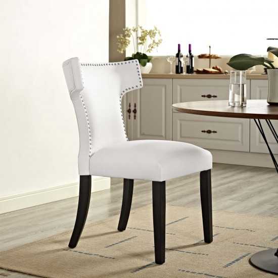 Curve Vinyl Dining Chair