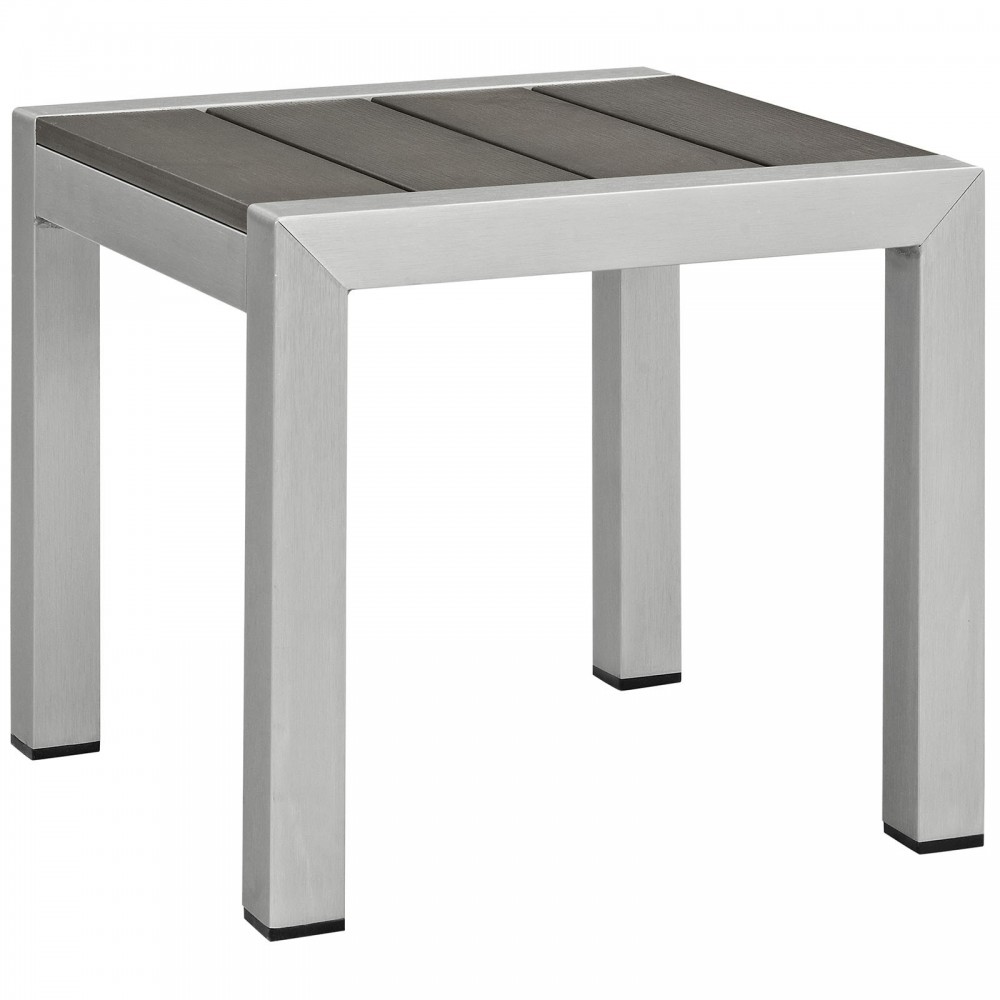 Shore Outdoor Patio Aluminum Side Table