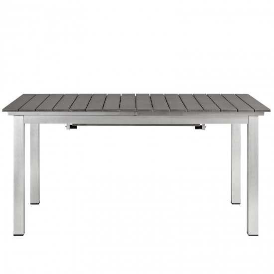 Shore Outdoor Patio Wood Dining Table