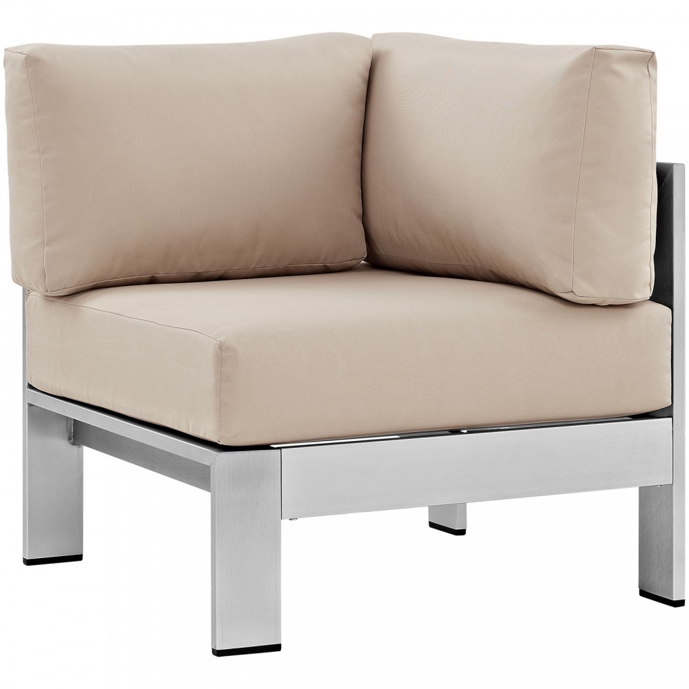 Shore Outdoor Patio Aluminum Corner Sofa Shore Outdoor Patio Aluminum Corner Sofa