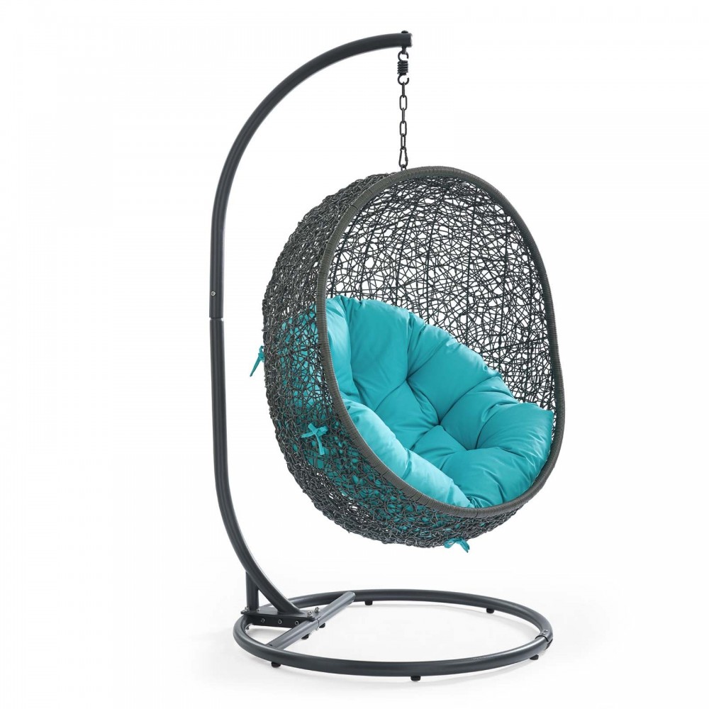 Hide Outdoor Patio Swing Chair With Stand Hide Outdoor Patio Swing Chair With Stand
