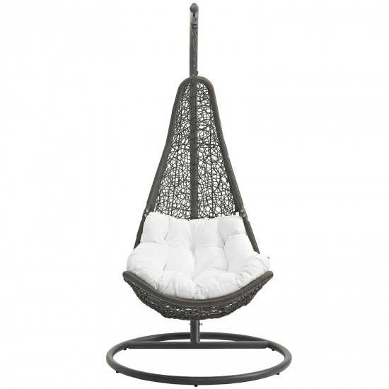 Abate Outdoor Patio Swing Chair With Stand