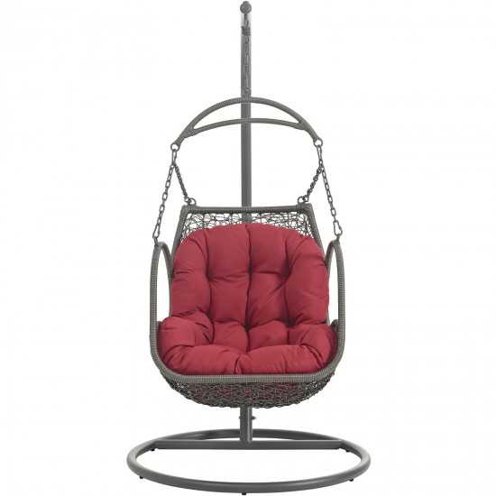 Arbor Outdoor Patio Wood Swing Chair