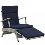 Envisage Chaise Outdoor Patio Wicker Rattan Lounge Chair