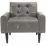 Delve Upholstered Vinyl Accent Chair