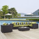 Convene 7 Piece Outdoor Patio Sectional Set