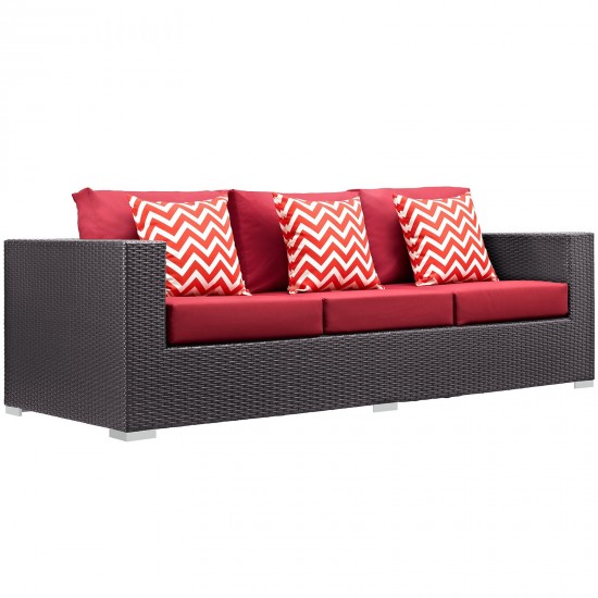 Convene 9 Piece Outdoor Patio Sofa Set