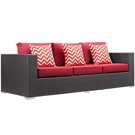Convene 3 Piece Outdoor Patio Sofa Set
