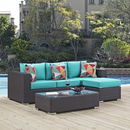 Convene 3 Piece Outdoor Patio Sofa Set