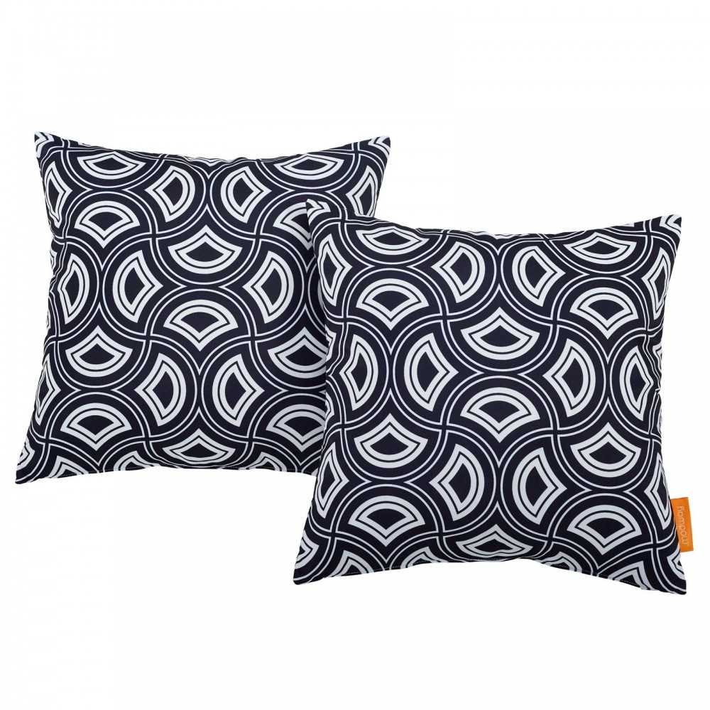 Modway Two Piece Outdoor Patio Pillow Set