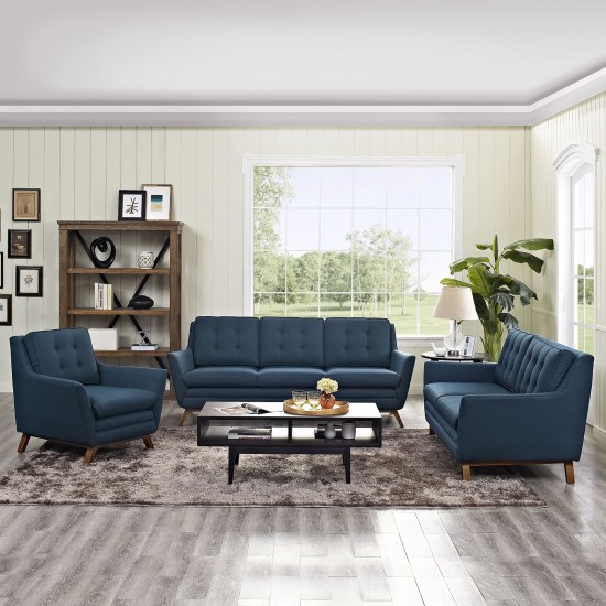 Beguile Living Room Set Upholstered Fabric Set of 3