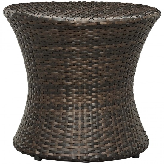 Stage Round Outdoor Patio Side Table