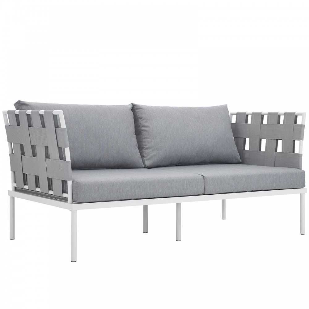 Harmony Outdoor Patio Aluminum Loveseat