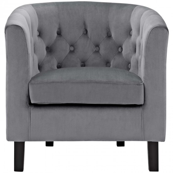 Prospect Performance Velvet Armchair