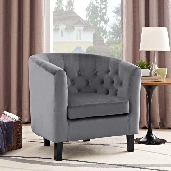 Prospect Performance Velvet Armchair