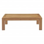 Upland Outdoor Patio Wood Coffee Table