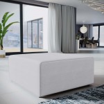 Mingle Fabric Ottoman