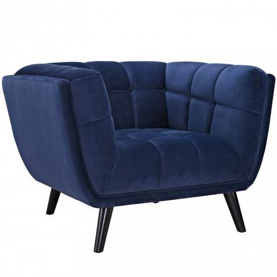 Bestow Performance Velvet Armchair