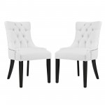 Regent Dining Side Chair Vinyl Set of 2