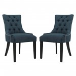 Regent Dining Side Chair Fabric Set of 2