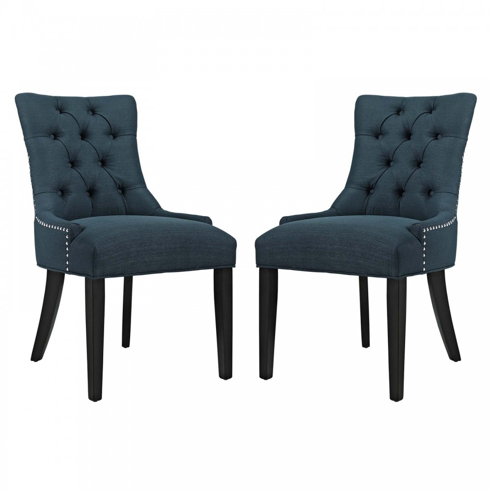 Regent Dining Side Chair Fabric Set of 2