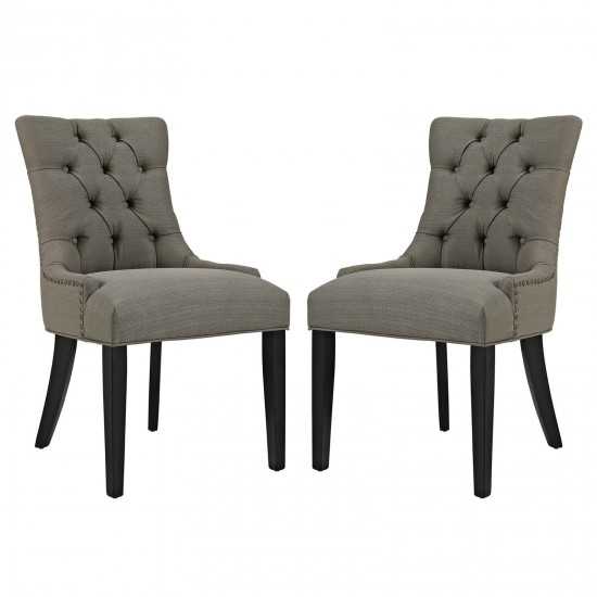 Regent Dining Side Chair Fabric Set of 2