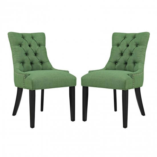 Regent Dining Side Chair Fabric Set of 2