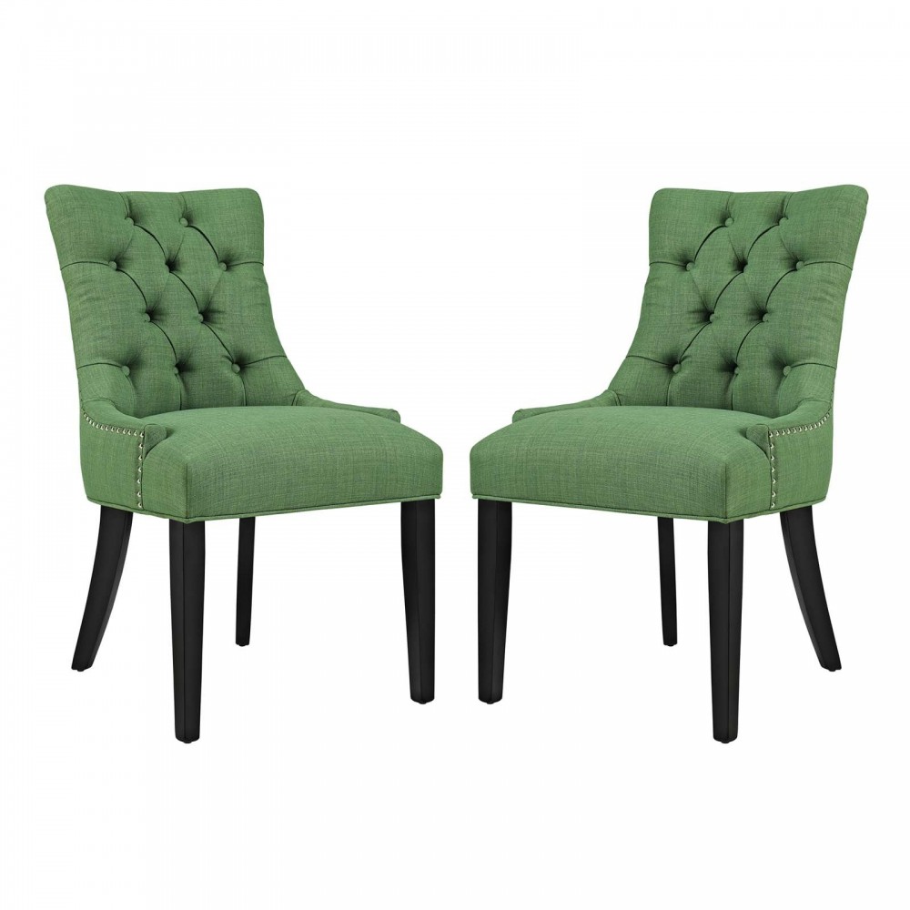 Regent Dining Side Chair Fabric Set of 2