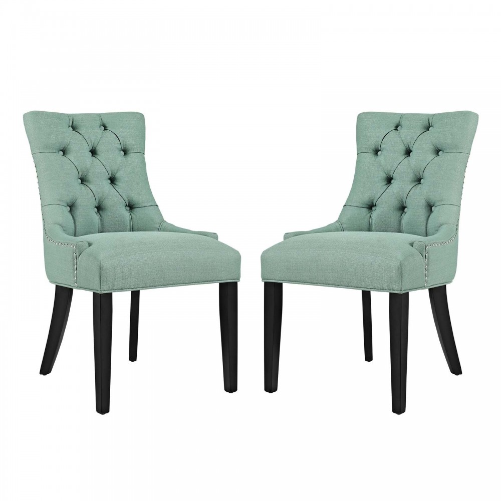 Regent Dining Side Chair Fabric Set of 2