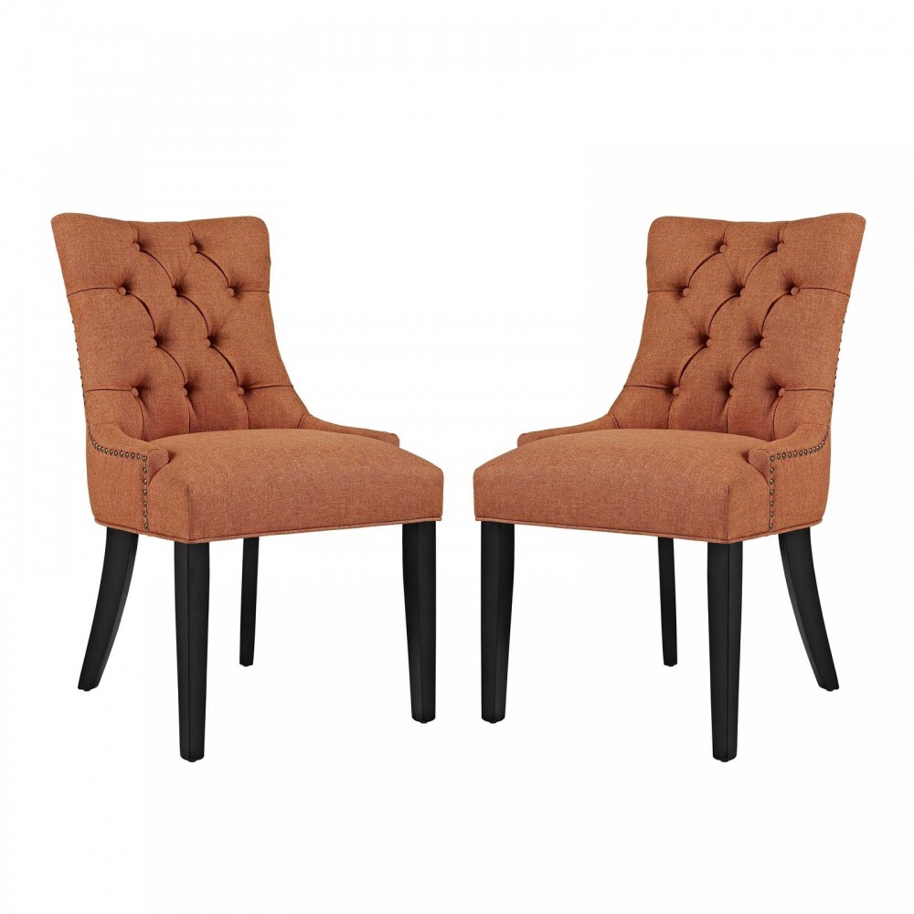 Regent Dining Side Chair Fabric Set of 2 Regent Dining Side Chair Fabric Set of 2