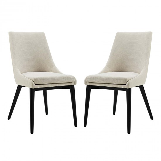 viscount Dining Side Chair Fabric Set of 2