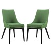 viscount Dining Side Chair Fabric Set of 2