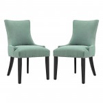 mar Dining Side Chair Fabric Set of 2