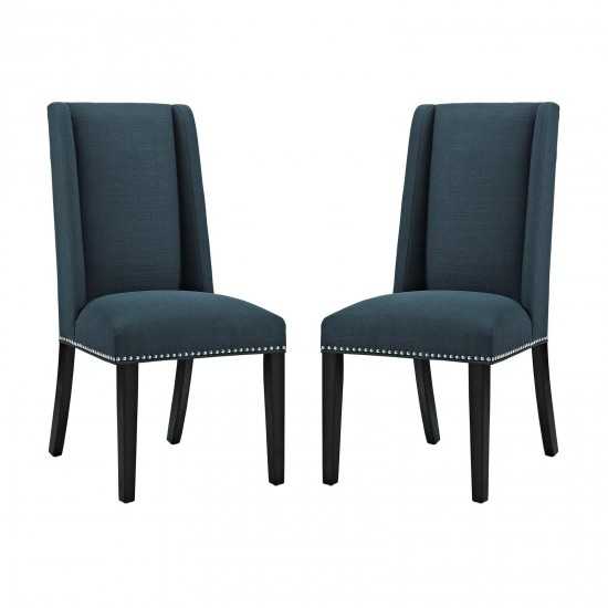 Baron Dining Chair Fabric Set of 2