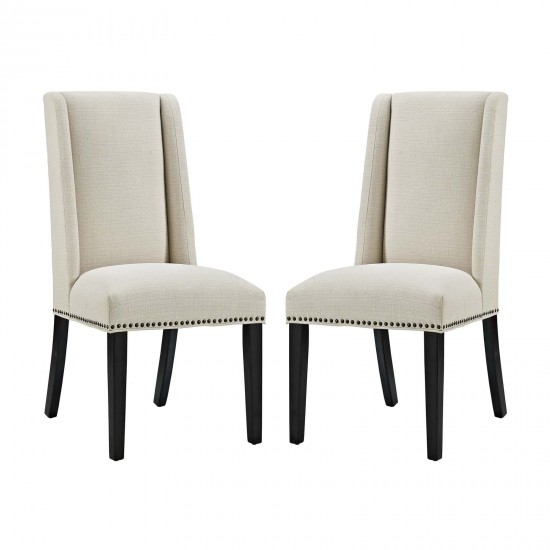 Baron Dining Chair Fabric Set of 2