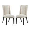 Baron Dining Chair Fabric Set of 2