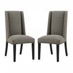 Baron Dining Chair Fabric Set of 2