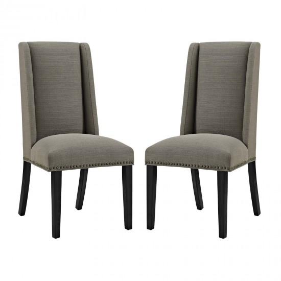 Baron Dining Chair Fabric Set of 2