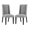 Baron Dining Chair Fabric Set of 2