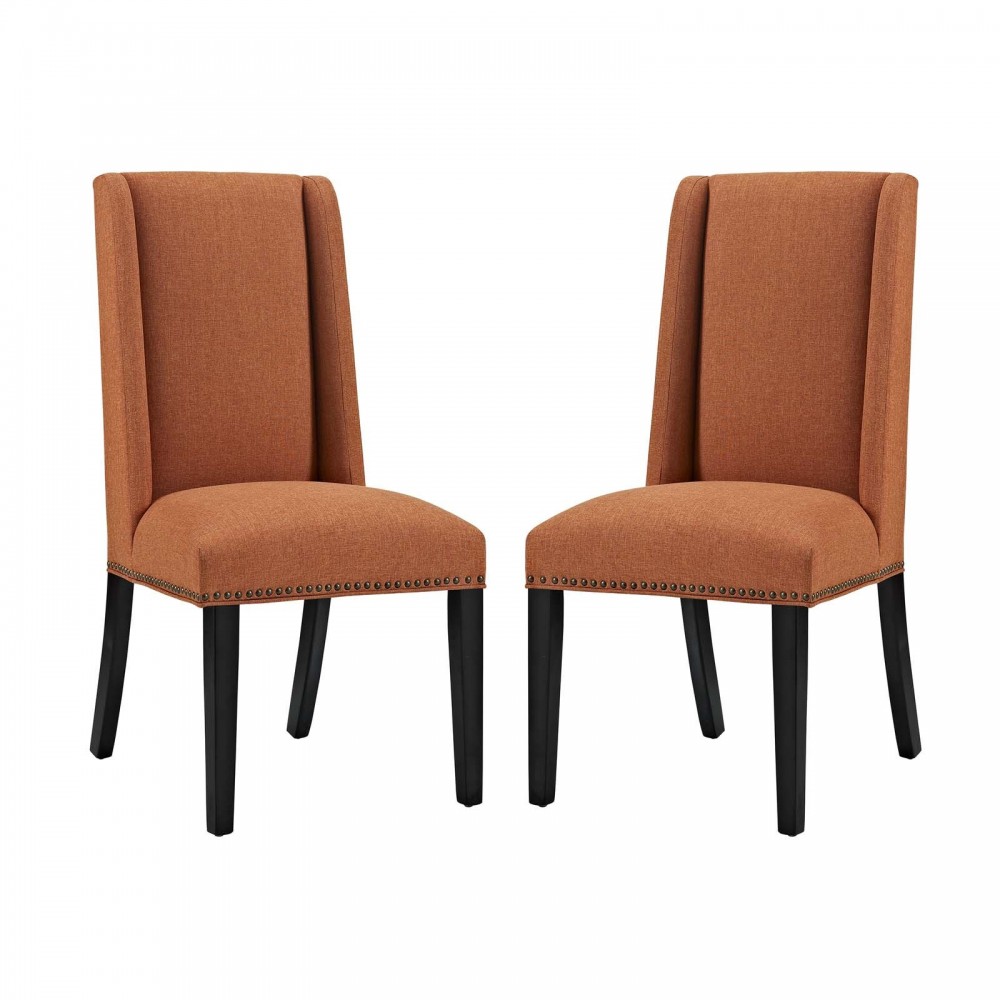 Baron Dining Chair Fabric Set of 2