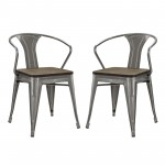 Promenade Bamboo Dining Chair Set of 2