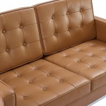 Loft Leather Loveseat