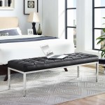 Loft Leather Bench