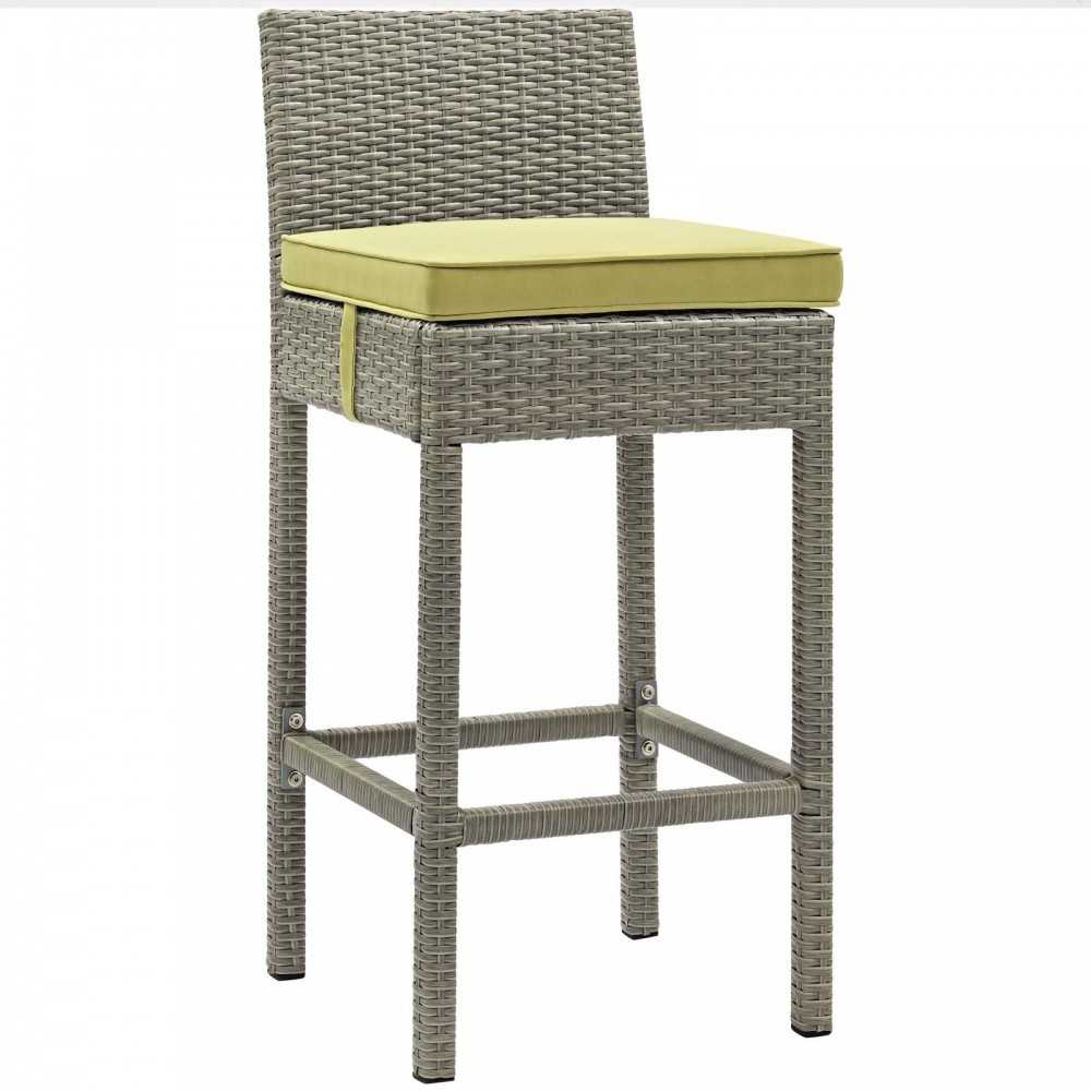 Conduit Outdoor Patio Wicker Rattan Bar Stool Conduit Outdoor Patio Wicker Rattan Bar Stool