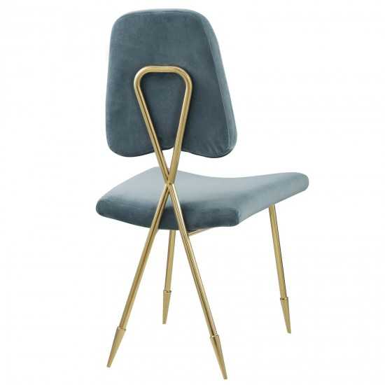 Ponder Performance Velvet Dining Side Chair