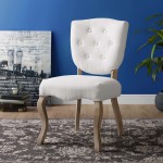 Array Vintage French Upholstered Dining Side Chair