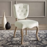 Array Vintage French Performance Velvet Dining Side Chair