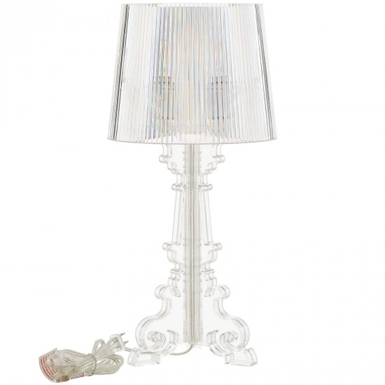 French Petite Acrylic Acrylic Table Lamp